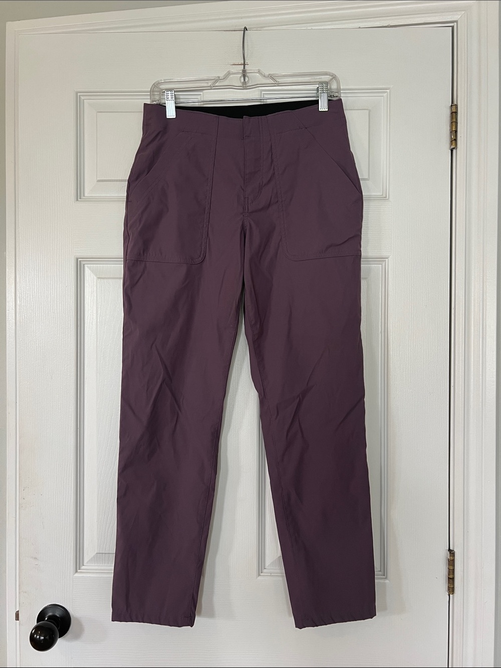 Eddie Bauer Plum Straight-Leg Track Pants